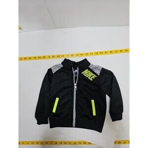 Nike Jacket Full Zip Baby Toddler Size 18 mos Black